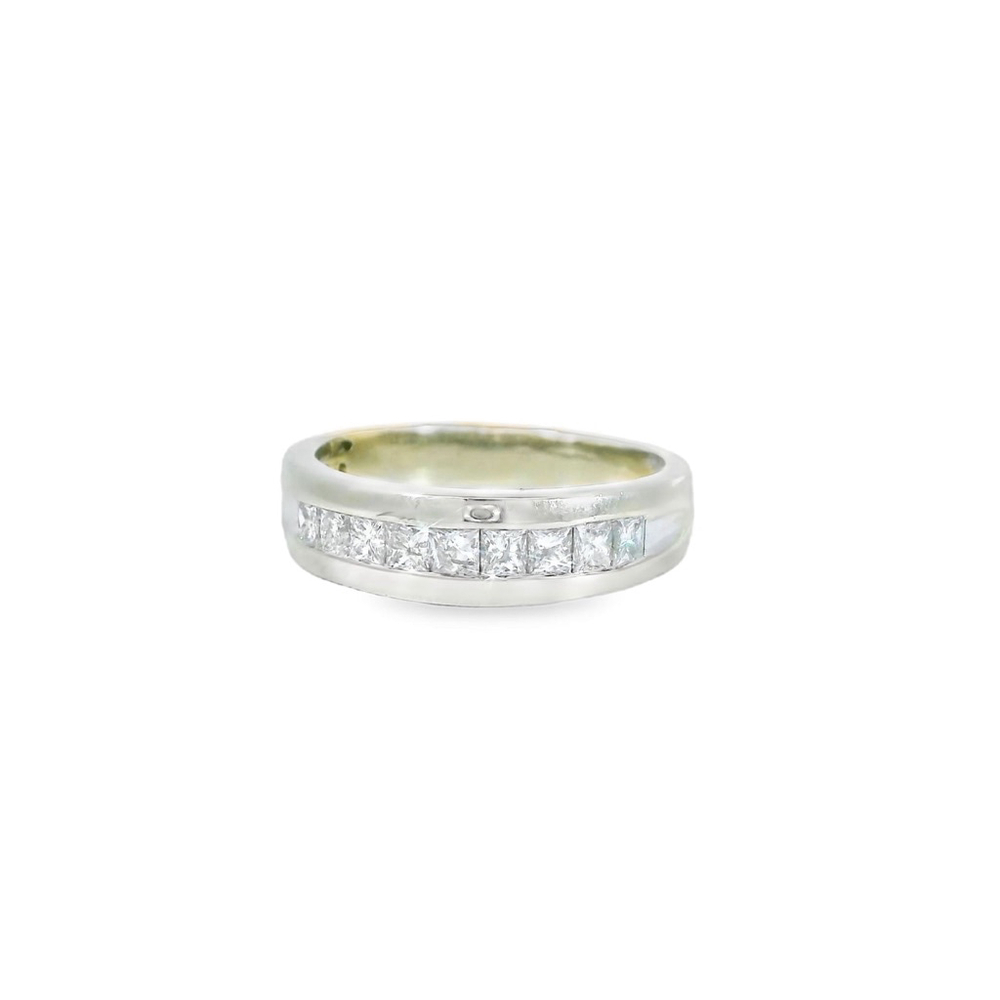 Princess cut diamond Ring, Size 10, White